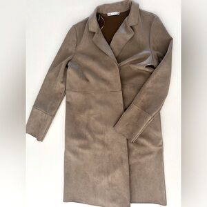Zara Sz Small faux suede sister/coat.